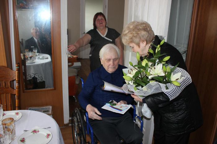 Ярыгин Пётр Никонорович отмечает своё 90-летие