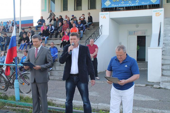 На фото: Открытие кубка губернатора Краснодарского края по футболу