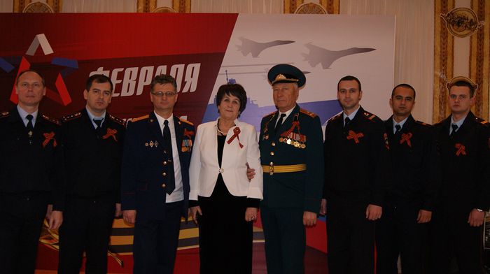 На фото: делегация из Павловского района