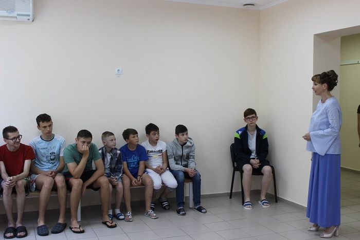 На фото: поздравление детей в Павловской ЦРБ