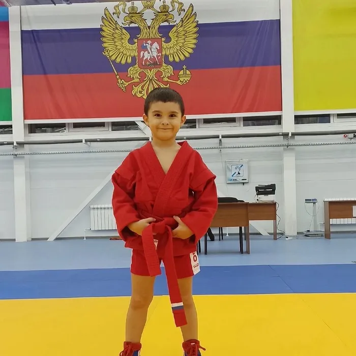 Ещё один герой проекта «ГТО в лицах» – 6-летний самбист Геворг Манукян