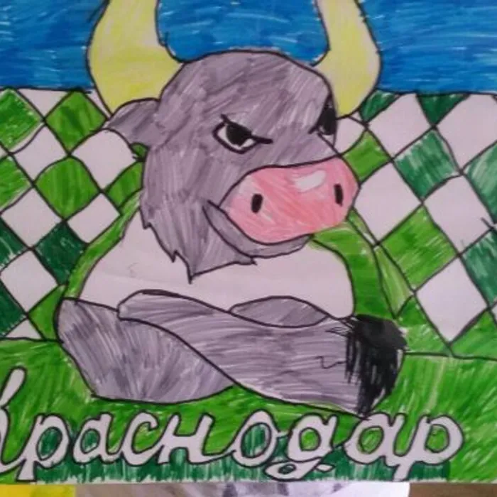 Детское творчество в День кубанского футбола!