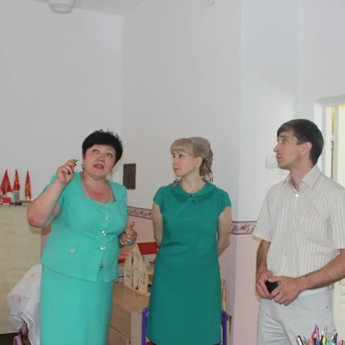 Рабочий выезд в детский сад