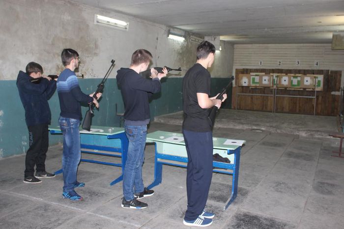 Соревнования по пулевой стрельбе из пневматических винтовок