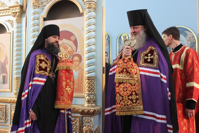 На фото: день Ангела у епископа Тихорецкого и Кореновского Стефана