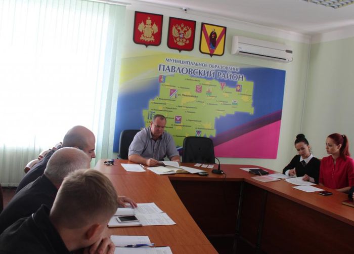 Заседание штаба по координации народных дружин муниципального образования Павловский район