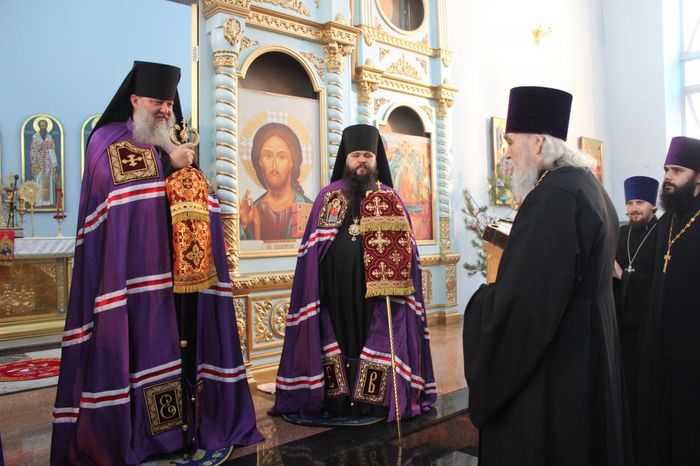 На фото: день Ангела у епископа Тихорецкого и Кореновского Стефана