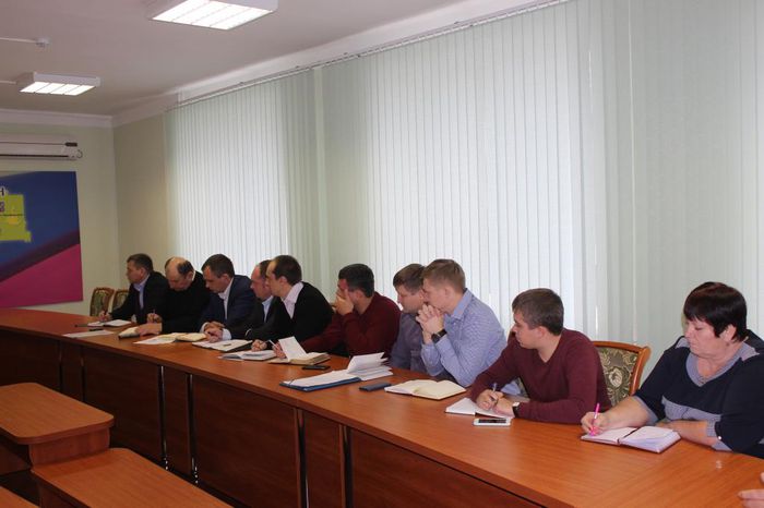Еженедельное планерное совещание в администрации муниципального образования Павловский район