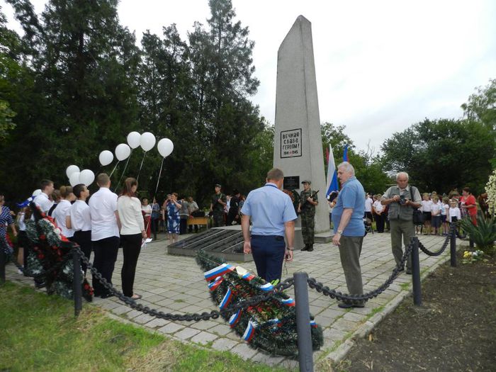 Делегация Павловского района приняла участие в памятном мероприятии, прошедшем в хуторе Гарбузова балка