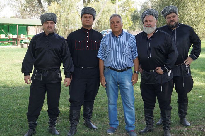 На фото:Встреча генералов милиции Кубани и Дона