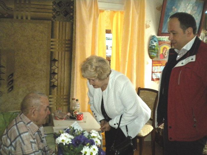 Ветераны Великой Отечественной войны отмечают свое 90-летие