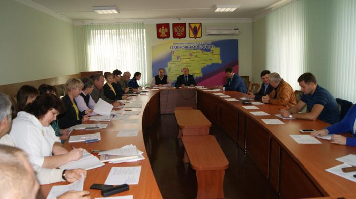Заседание Сессии Совета муниципального образования Павловский район