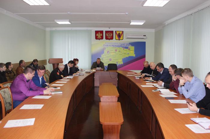 Заседание штаба по координации деятельности народных дружин в муниципальном образовании Павловский район