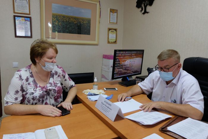 В Павловском районе работала мобильная приемная губернатора Краснодарского края
