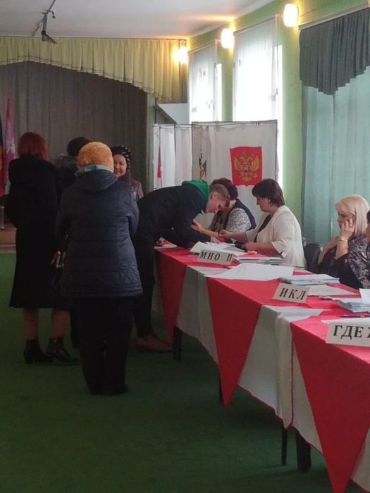 На фото: выборы главы в Старолеушковском сельском поселении