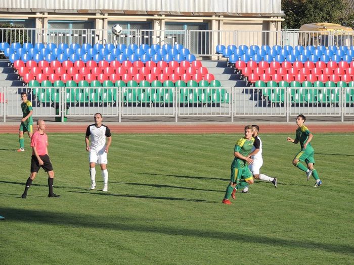 На фото: матч между "Кубань Холдинг" и "Кубань-3" (фото А. Гненик)