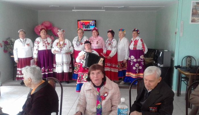 На фото: праздничное мероприятие в Старолеушковском поселении