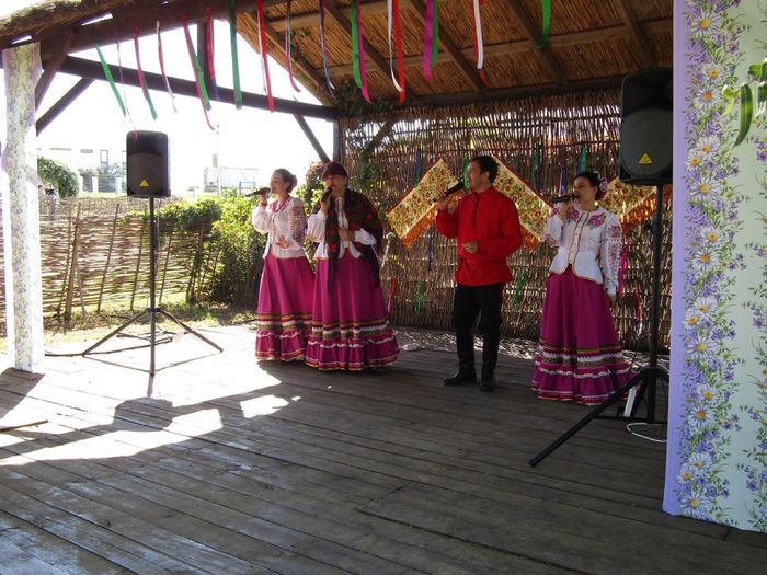 На фото: участники фестиваля - Атаманский Дом культуры