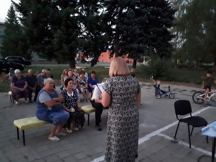 На фото: Акция "Ночь кино" в Новопластуновском поселении