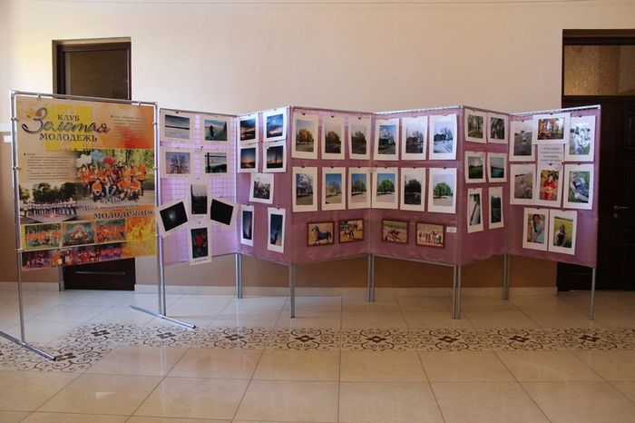На фото: выставка Новолеушковского сельского поселения